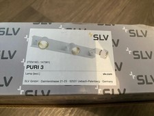SLV Puri 3 luci da soffitto/parete e 8 lampadine - NUOVE CON SCATOLA - BIANCHE 