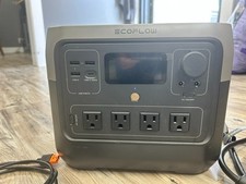 EcoFlow RIVER 2 Pro ZMR620-B-US Lithium-Ion Portable Power Station