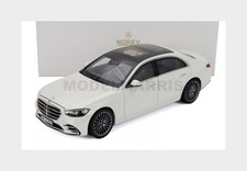 NOREV 183807 Mercedes Benz S-Class AMG Line 2021 White 1/18 Diecast Car