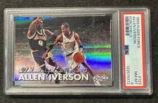 1999 Fleer Force Forcefield #123 Allen Iverson /Kobe PSA 8
