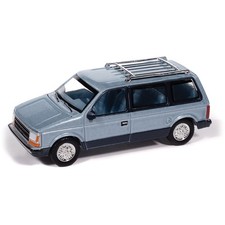 1987 Plymouth Voyager - Ice Blue Poly