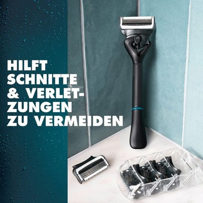 Gillette Intimate Rasierer für Männer, 1 Rasierer, 2 Ersatzklingen neu und OVP