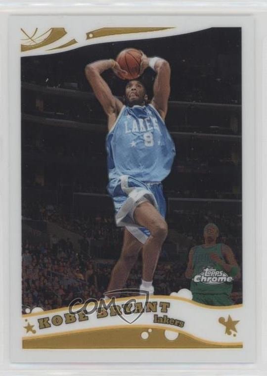 2005-06 Topps Chrome Kobe Bryant #40 HOF 9c6