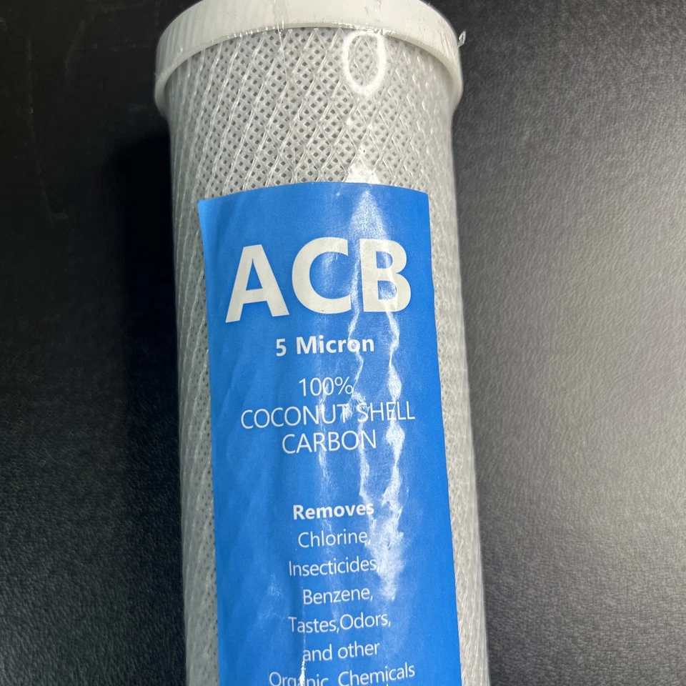 Activated Carbon Block Water Filter Replacement – 10 inch 5 Micron –  ACB - Image 2 of 4