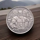 Atlantis Lost City Poseidon Sea God 1 Troy Oz .999 Fine Silver Round Coin Medal