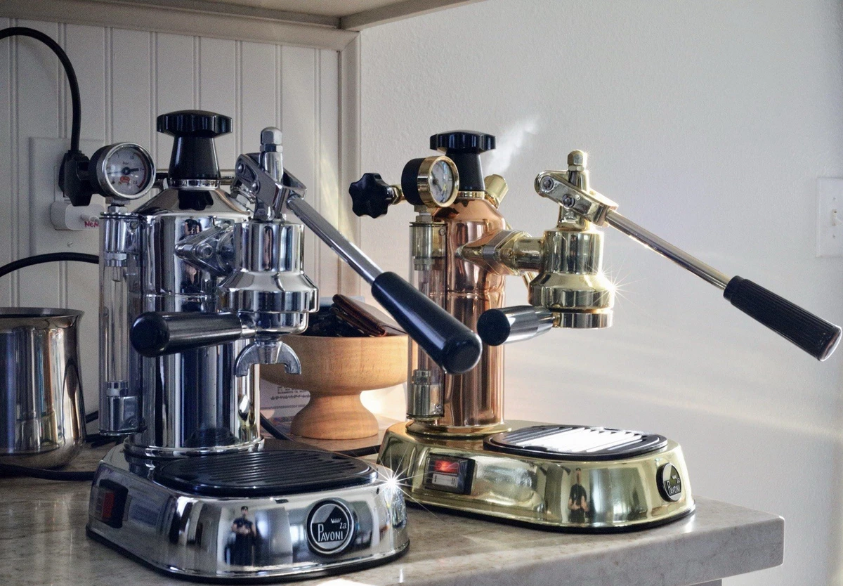 Preços baixos em Expresso e Cappuccino La Pavoni Ouro Máquinas | eBay