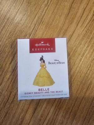Disney Hallamrk Belle Beauty and the Beast Mini Miniature Ornament Christmas