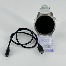 Garmin Epix Pro Gen 2 Sapphire Edition 47mm White GPS w/ Silicone Band- Good