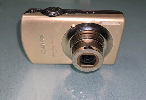 Canon PowerShot SD 880 IS Digital ELPH 10.0MP Digital Camera  BEIGE, NO CHARGER