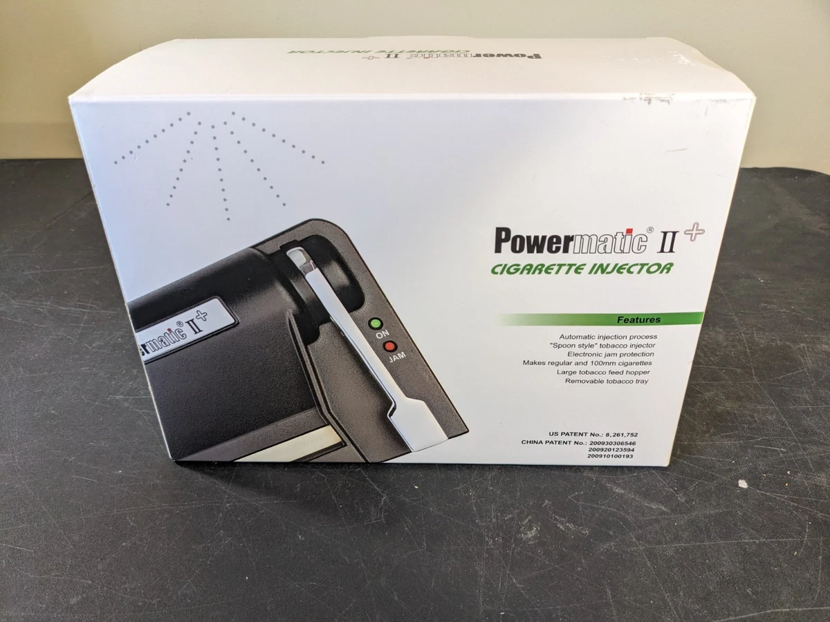 powermatic 2 cigarette injector Electric Cigarette Injector Shark Powermatic Powermatic Electric Cigarette  Injector Machine – Tobacco Stock