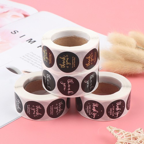 500Pcs/roll Thank You Adhesive Label Stickers For Scrapbooking Cupcakes Dec.we - Picture 9 of 16