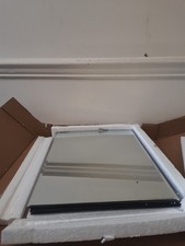 Bathroom Mirror Wall Hung Mount Rectangular Frameless Designer 650 x 900mm4piece