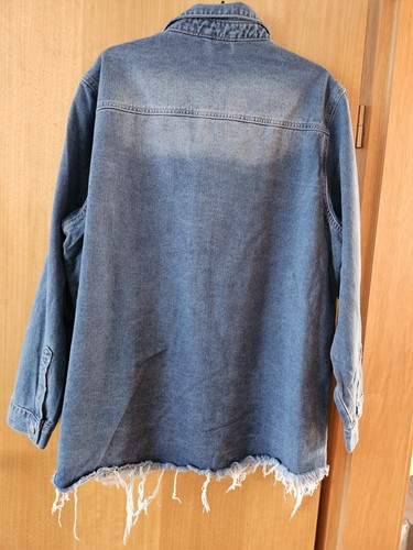 Ausgefallene Jeansjacke Mit Risse Gr.46-48 Made Neu - Bild 5 von 6