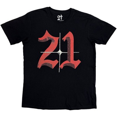 21 Savage Death Before Dishonor Daggers Black T-Shirt NEW OFFICIAL
