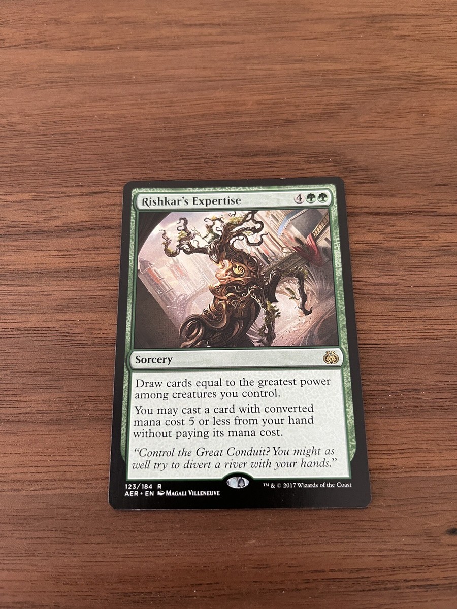 mtg expertise cards Kari Zev's Expertise [88] [Aether Revolt] [Foil] – Face to Face Games main image 0