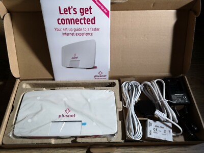 Plusnet Hub One Wireless RouterSagemcom) -Self Install Pack. Opened but ...