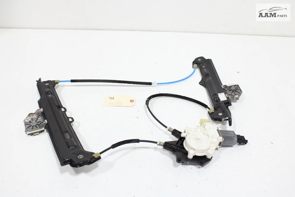 BMW 428I F36 XDRIVE GRAN CUPÉ 2015-2016 regulador de ventana trasera izquierda motor OEM Foto 2 de 4