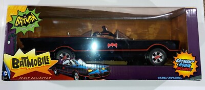DC Comics Batmobile Adult Collector Batman And Robin New Sealed 2015 Mattel