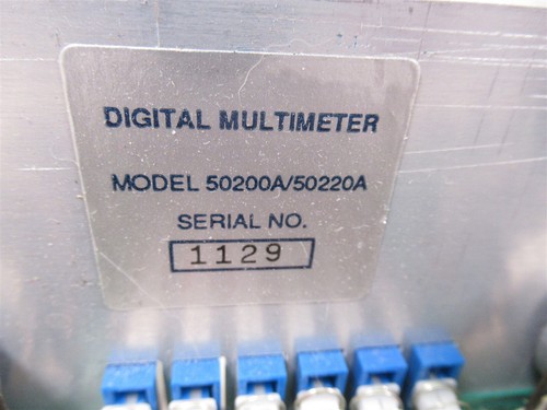 ECI Energy Concepts Digital Multimeter 50200A 50220A Plug In Module  - Picture 10 of 12