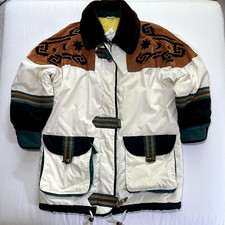 Vintage Julia Michaels Coat Jacket Western Boho Winter Womans Extra Large