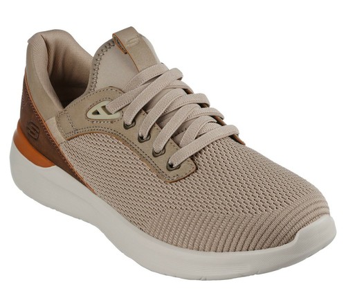 Skechers Lattimore Beige Sneaker Uomo Memory Foam Senza Lacci Scarpe  Sportive | eBay