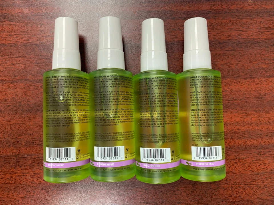 Paquete de cuatro Deva Curl High Shine 1,7 oz (4) Foto 2 de 2