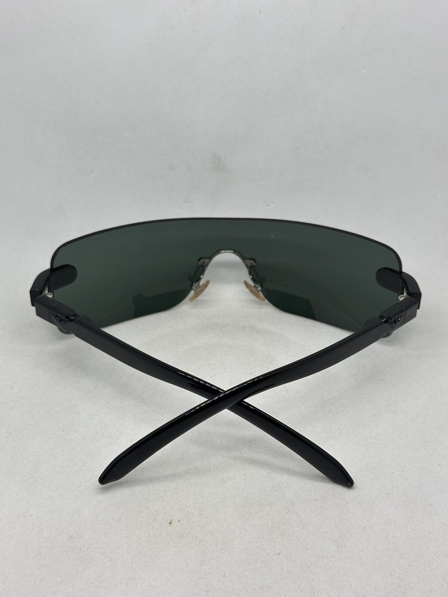 EMPORIO ARMANI シールドシェイプ　リムレスサングラス 630-S EMPORIO ARMANI シールドシェイプ リムレスサングラス 630-S