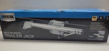 REESE Towpower 74410 Bolt On Trailer Jack, Heavy-Duty Swivel Mount, 6-Inch Wheel
