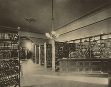 8" x 10" 1905 Photo Los Angeles Public Library at Los Angeles City