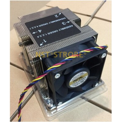 LGA3647 2HE Rechteck CPU Aktiv Radiator 4-Draht Temperaturregelung Heatpipe