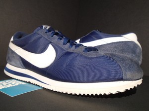 nike cortez basic nylon 06 midnight navy white