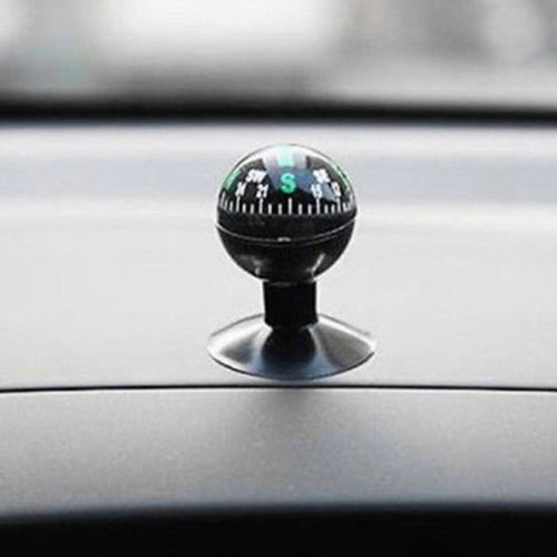 1Pc Car SUV Interior Dashboard Suction Navigation Compass Ball
