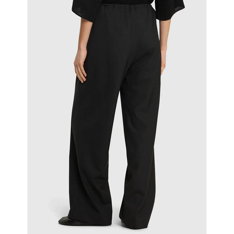 FILA Pantalone donna THE ROW primavera nuovo lana dritto gamba larga moda casual