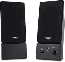 Cyber Acoustics USB Powered 2.0 Desktop Speaker System with 3.5mm Audio for... 