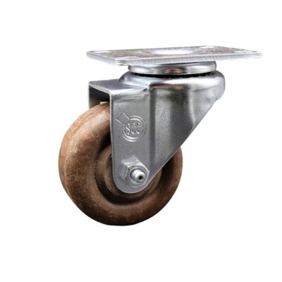 3.5 Inch High Temp Glass Filled Nylon Wheel Swivel Top Plate Caster SCC