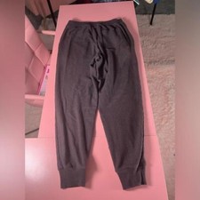 Aerie waffle knit lounge joggers in dark purple gray size small