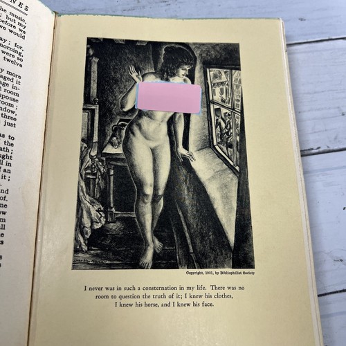 The Fortunes & Misfortunes Famous Moll Flanders By Defoe Illustrations 1931 Nude - Picture 9 of 17