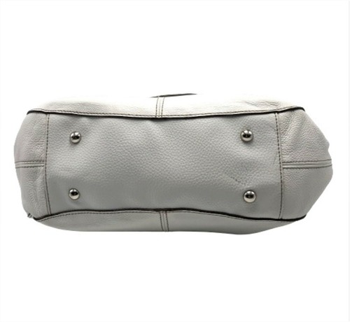 Bolso de Hombro Hobo TIGNANELLO Cuero Marfil con Asas Dobles - Usado - Imagen 4 de 8