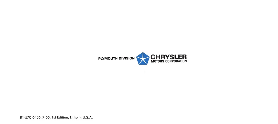 Plymouth Belvedere 1966 y Satellite manual del propietario - color Foto 2 de 4