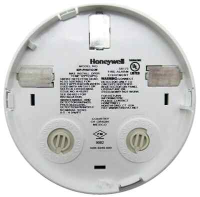 New Set Of 5 Honeywell IDP-PHOTO-W Intelligent Photoelectric Smoke Detector