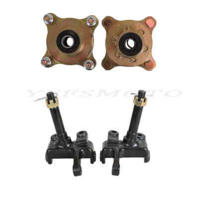 168cc GO KART UTV Strut Knuckle Spindel Montage 6 inch Flens ATV Front Stuurinrichting Rack Joint Spoorstang wielnaaf vervanging bijwerken