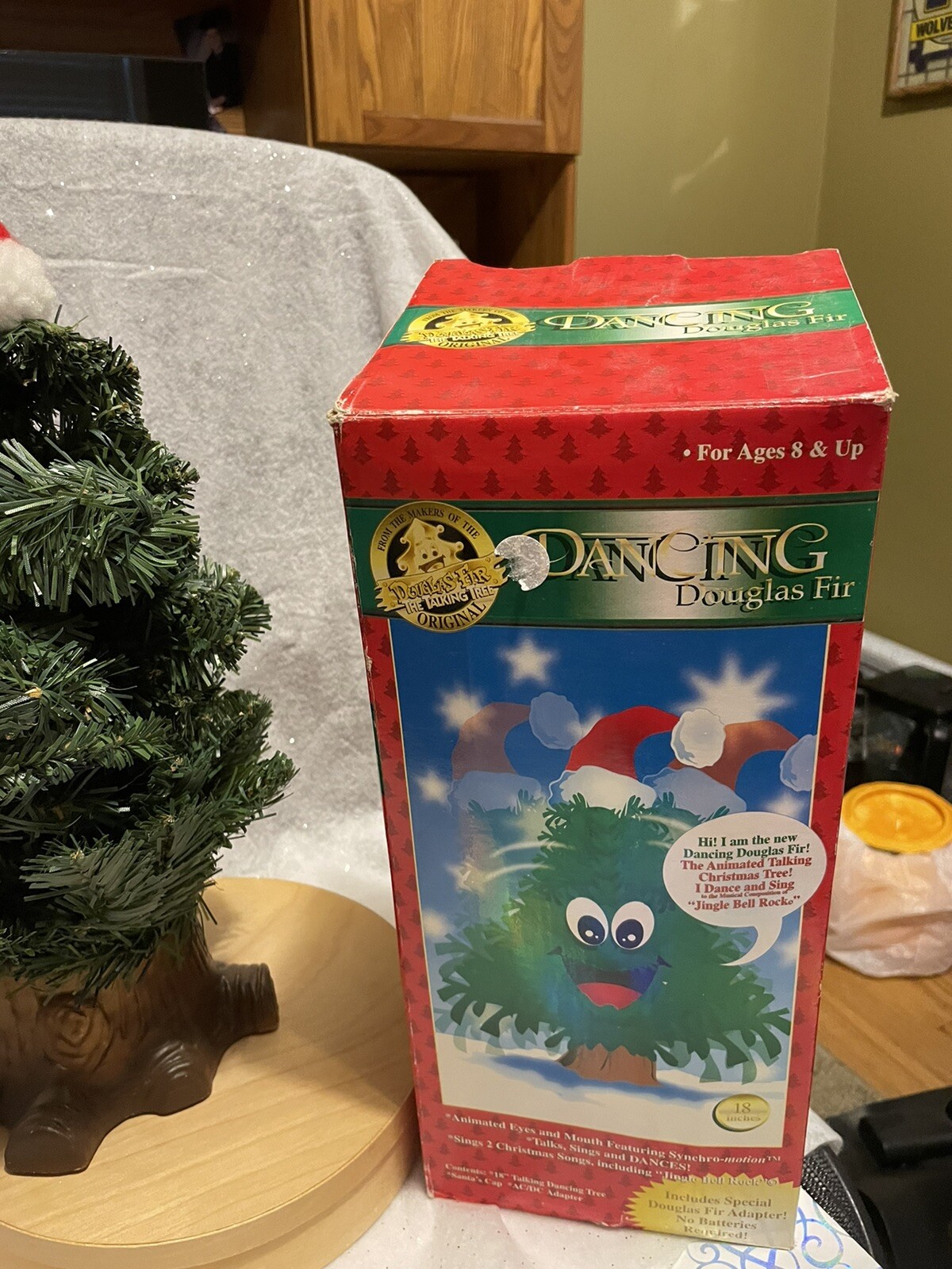 Vintage Gemmy Douglas Fir Talking, Singing Christmas Tree eBay