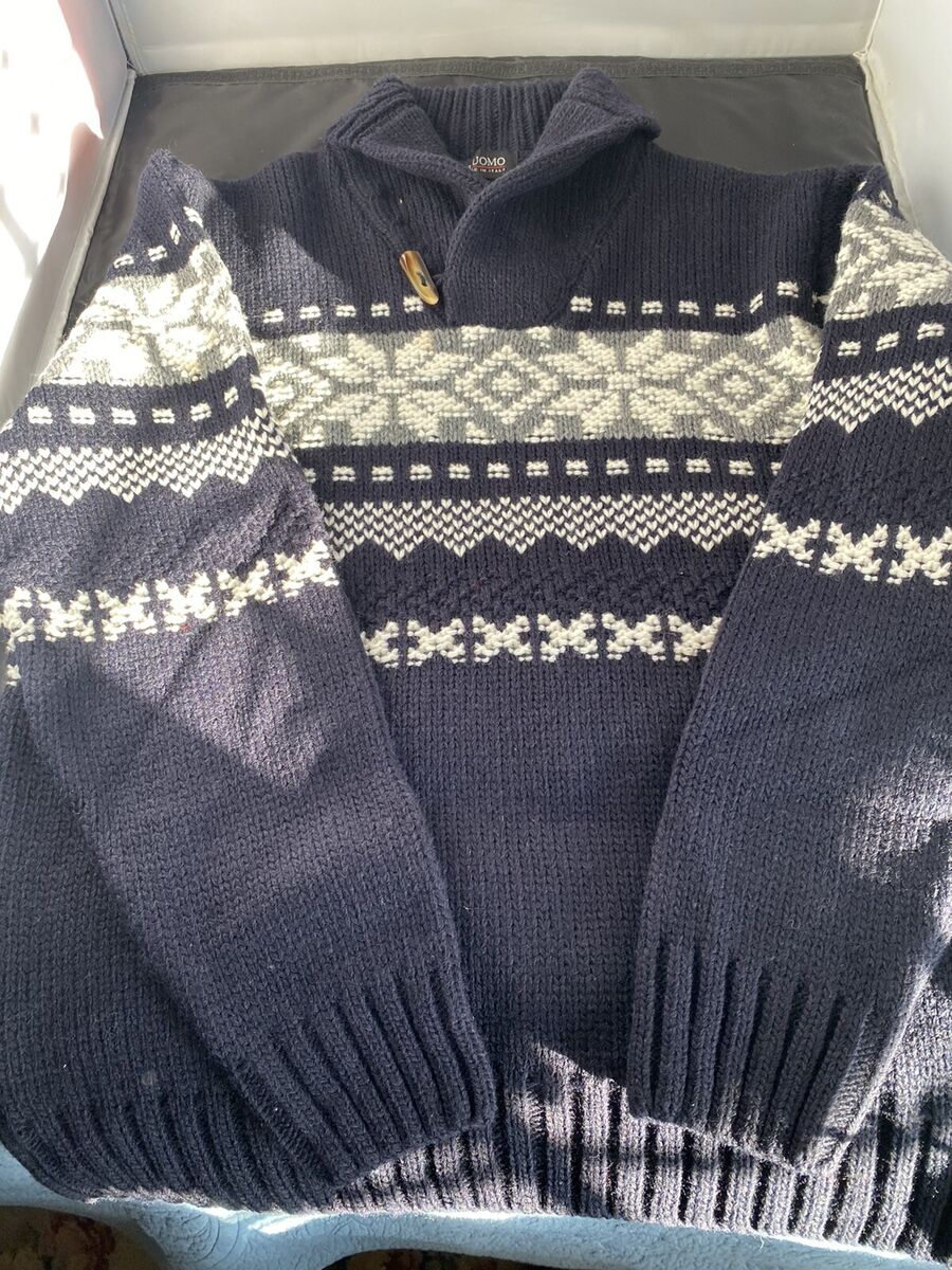 Vintage L'uomo Men's Sweater, Wool Blend, Made in Italy Vintage L'uomo Men's Sweater, Wool Blend, Made in Italy