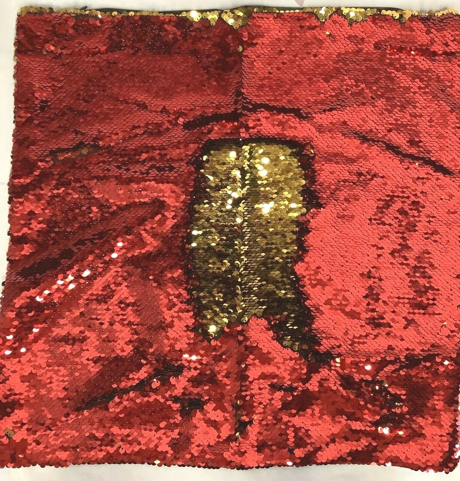 Funda de Almohada Decorativa con Lentejuelas Reversibles y Forro Satinado Foto 3 de 3