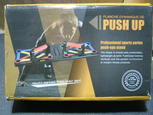 PLANCHE DYNAMIQUE DE PUSH UP PUSH-UP STAND FOR HOME FITNESS TRAIN Damaged Box - 第 6/10 張圖片