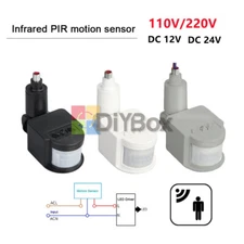 Motion Sensor Infrared PIR Movement Detector Outdoor Sensor Light Switch -