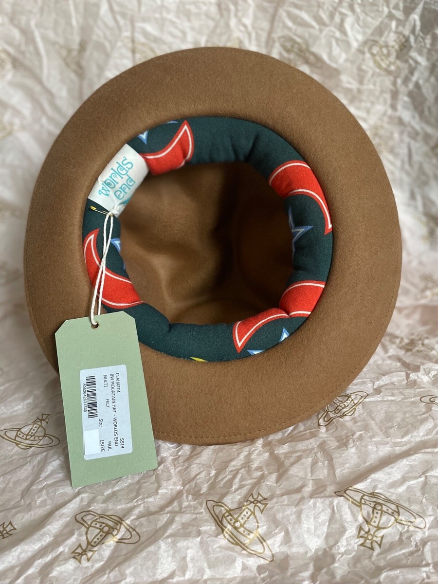 Genuine Vivienne Westwood World's End Mountain Hat Brand New With