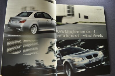 M5 M6 カタログ 2009 BMW M5 M6 84pg Prestige Brochure Sedan Coupe Convertible