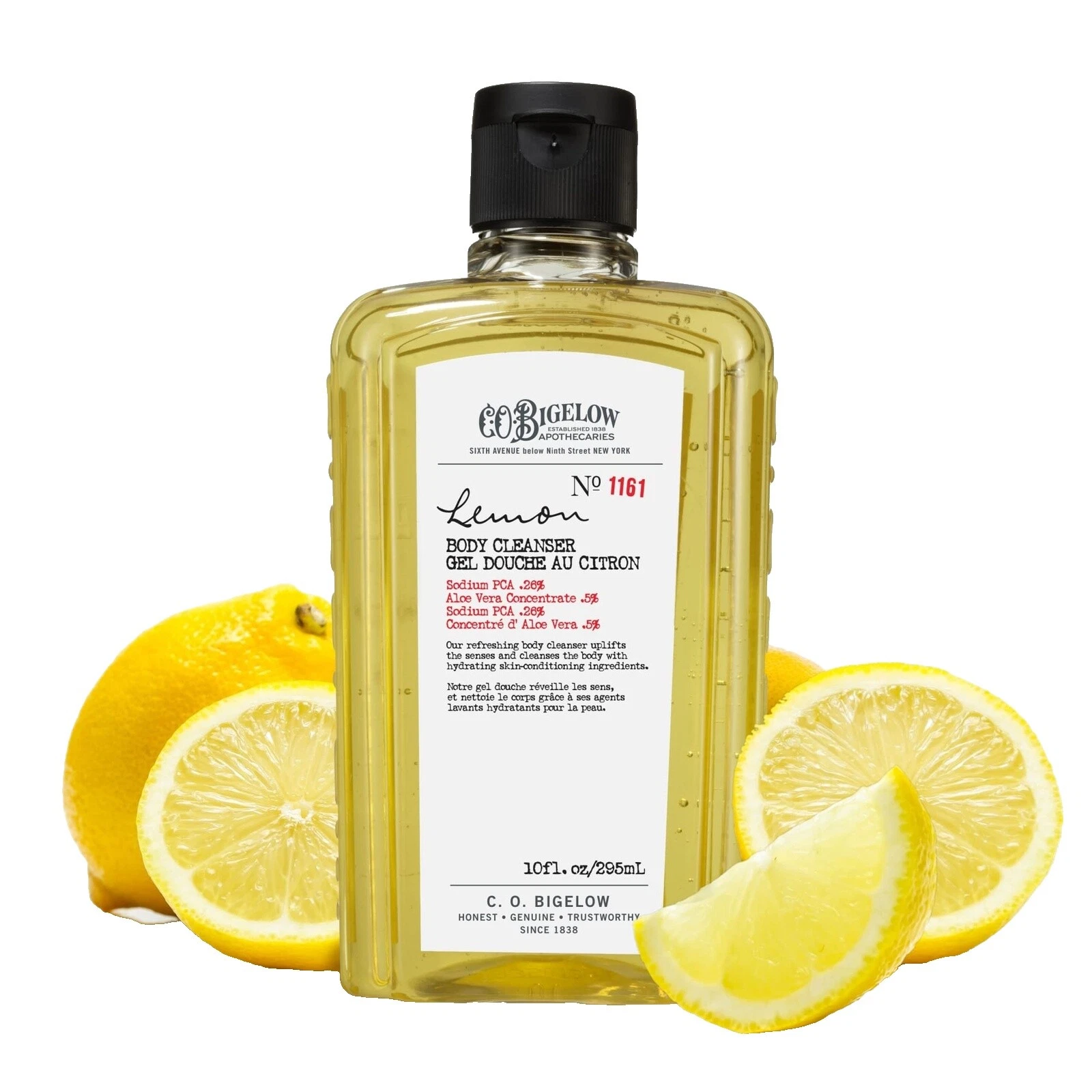 Olor a Limón Crema C.O. Bigelow lavados de cuerpo y geles de ducha