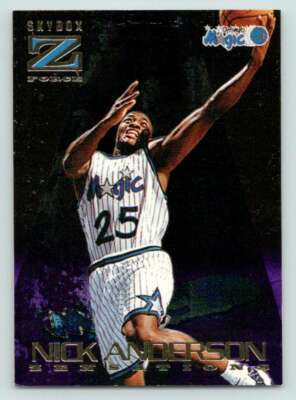 1996-97 SkyBox Z-Force Zensations #3 Nick Anderson Magic (Insert 1:6) a
